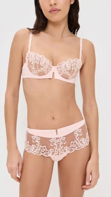 Simone Pérèle Sage Demi Cup Bra Pink Nude 38C | Thumbnail 5 Simone Pérèle Sage Demi Cup Bra Pink Nude 38C | Thumbnail 5