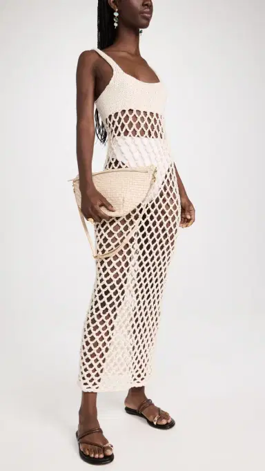 Clare V. Clare V. Grande Fanny Cream Woven Checker | Thumbnail 3 Clare V. Clare V. Grande Fanny Cream Woven Checker | Thumbnail 3
