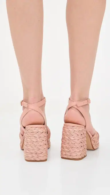 Castañer Valeriette Platform Espadrilles Rosa Empolvado 35 | Thumbnail 4 Castañer Valeriette Platform Espadrilles Rosa Empolvado 35 | Thumbnail 4