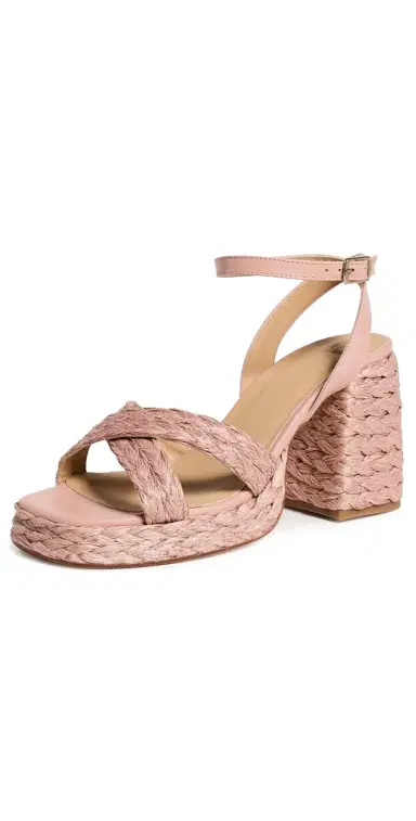 Castañer Valeriette Platform Espadrilles Rosa Empolvado 35 | Thumbnail 1 Castañer Valeriette Platform Espadrilles Rosa Empolvado 35 | Thumbnail 1