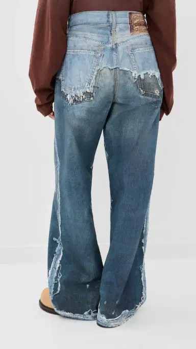Acne Studios 1981 Denim Trousers Mid Blue | Thumbnail 3 Acne Studios 1981 Denim Trousers Mid Blue | Thumbnail 3