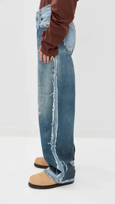 Acne Studios 1981 Denim Trousers Mid Blue | Thumbnail 4 Acne Studios 1981 Denim Trousers Mid Blue | Thumbnail 4