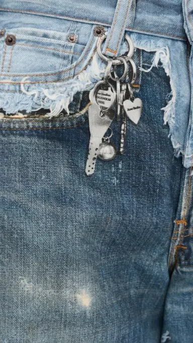 Acne Studios 1981 Denim Trousers Mid Blue | Thumbnail 6 Acne Studios 1981 Denim Trousers Mid Blue | Thumbnail 6