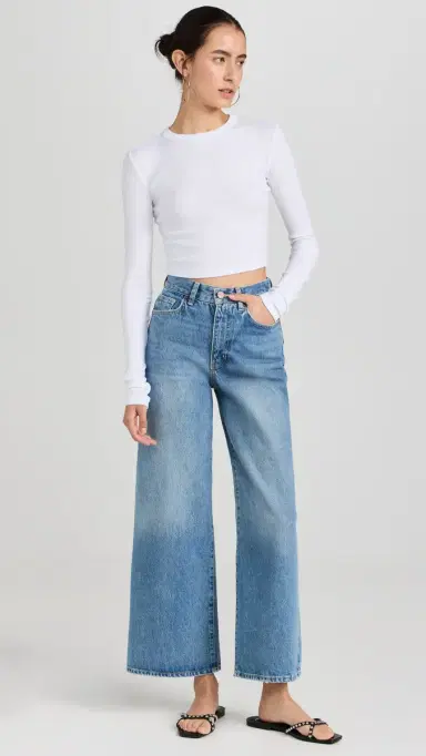 Cotton Citizen Verona Crop Shirt White | Thumbnail 5 Cotton Citizen Verona Crop Shirt White | Thumbnail 5