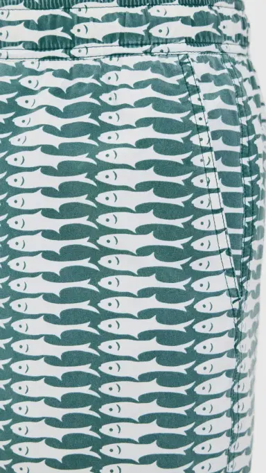 Fair Harbor The Bungalow Swim Trunks 5 Green Sardine S | Thumbnail 6 Fair Harbor The Bungalow Swim Trunks 5 Green Sardine S | Thumbnail 6