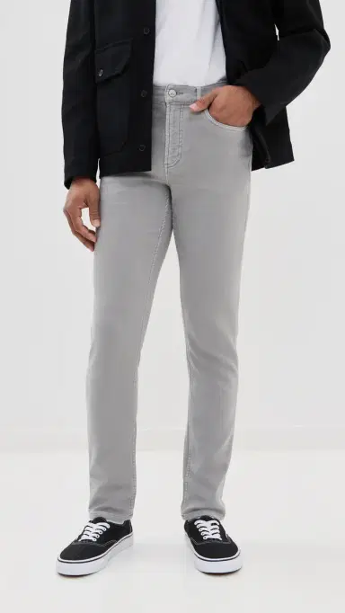 Faherty Stretch Terry 5 Pocket Pants Iron 36 | Thumbnail 2 Faherty Stretch Terry 5 Pocket Pants Iron 36 | Thumbnail 2