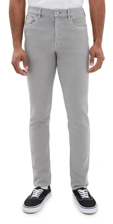 Faherty Stretch Terry 5 Pocket Pants Iron 36 | Thumbnail 1 Faherty Stretch Terry 5 Pocket Pants Iron 36 | Thumbnail 1