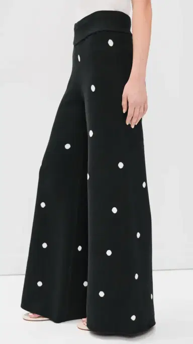 Splendid x Cellajaneblog Polka Dot Sweater Pants Black/White Polka Dot | Thumbnail 4 Splendid x Cellajaneblog Polka Dot Sweater Pants Black/White Polka Dot | Thumbnail 4
