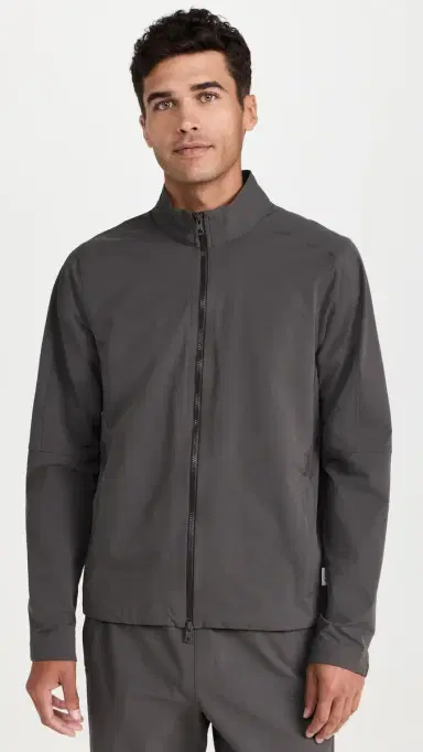 REIGNING CHAMP Nylon Oxford Team Jacket Carbon S | Thumbnail 2 REIGNING CHAMP Nylon Oxford Team Jacket Carbon S | Thumbnail 2