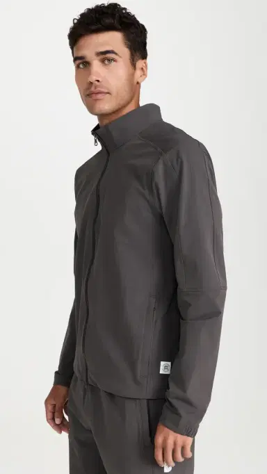 REIGNING CHAMP Nylon Oxford Team Jacket Carbon S | Thumbnail 4 REIGNING CHAMP Nylon Oxford Team Jacket Carbon S | Thumbnail 4