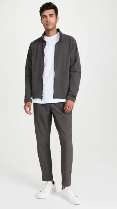 REIGNING CHAMP Nylon Oxford Team Jacket Carbon S | Thumbnail 5 REIGNING CHAMP Nylon Oxford Team Jacket Carbon S | Thumbnail 5