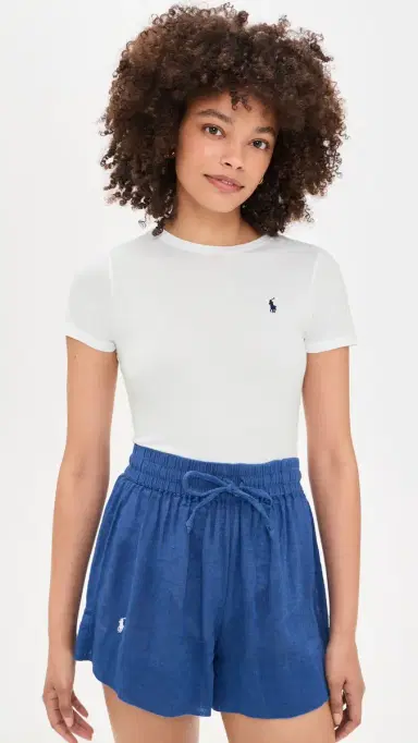 Polo Ralph Lauren Short Sleeve Thong Bodysuit White Cloud | Thumbnail 2 Polo Ralph Lauren Short Sleeve Thong Bodysuit White Cloud | Thumbnail 2