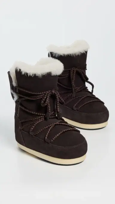 Moon Boot Evx Suede Shearling Boots Dark Brown 41/42 | Thumbnail 5 Moon Boot Evx Suede Shearling Boots Dark Brown 41/42 | Thumbnail 5