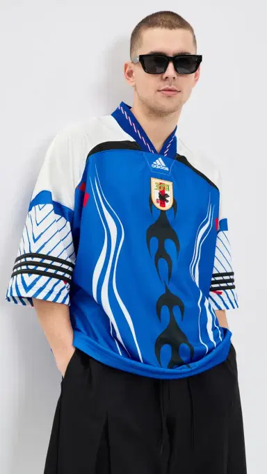 adidas Remix Jersey Powder Blue/White/Red | Thumbnail 3 adidas Remix Jersey Powder Blue/White/Red | Thumbnail 3