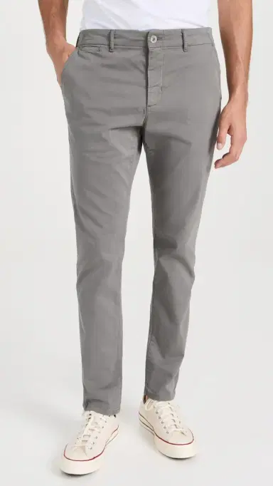 PAIGE Danford Stretch Sateen Chinos Cool Slate | Thumbnail 2 PAIGE Danford Stretch Sateen Chinos Cool Slate | Thumbnail 2