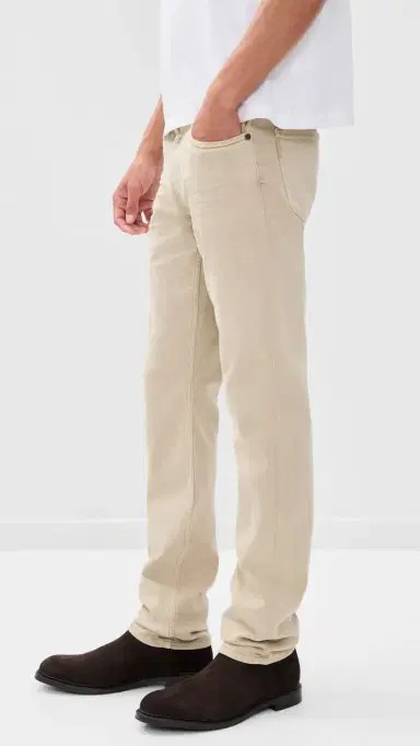PAIGE Federal Transcend Slim Straight Jeans Vintage Rosewood | Thumbnail 4 PAIGE Federal Transcend Slim Straight Jeans Vintage Rosewood | Thumbnail 4