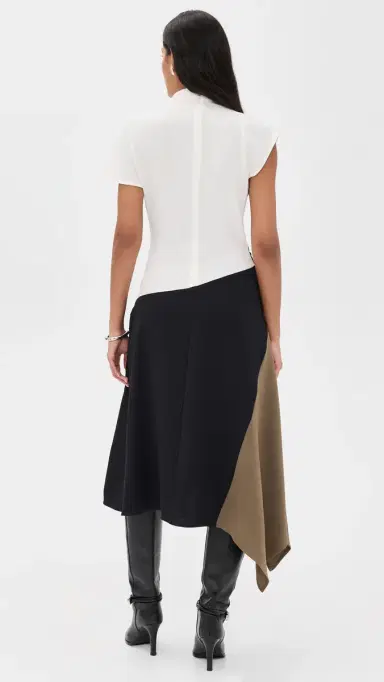 STAUD Davina Dress Black multi | Thumbnail 3 STAUD Davina Dress Black multi | Thumbnail 3
