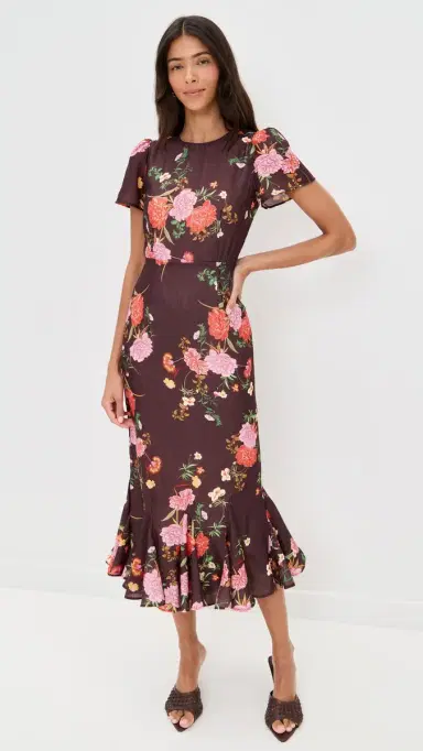 LE BOP Etta Dress Hickory Floral | Thumbnail 6 LE BOP Etta Dress Hickory Floral | Thumbnail 6