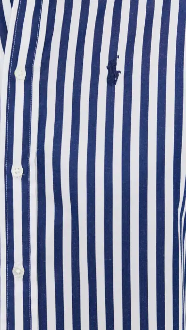 Polo Ralph Lauren Long Sleeve Button Down Shirt 1323 Fall Royal/White | Thumbnail 6 Polo Ralph Lauren Long Sleeve Button Down Shirt 1323 Fall Royal/White | Thumbnail 6