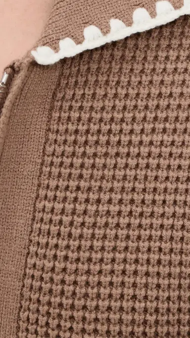 Varley ibley oft Knit Jacket Ginger nap | Thumbnail 6 Varley ibley oft Knit Jacket Ginger nap | Thumbnail 6