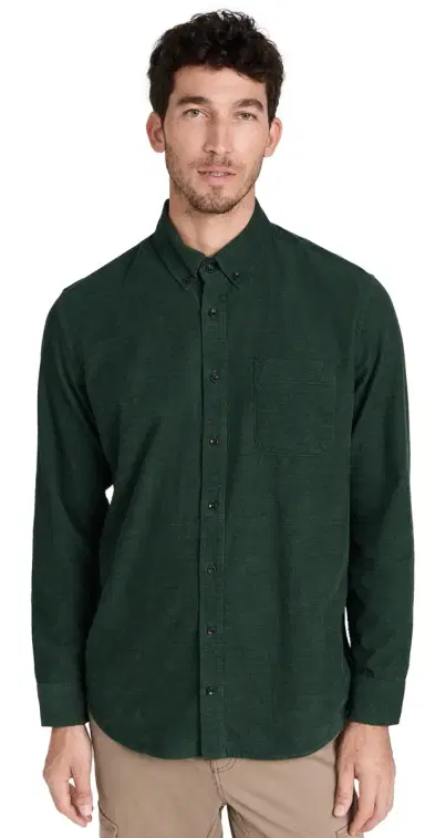 Taylor Stitch Corduroy Jack Shirt Pine Heathered 38 | Thumbnail 1 Taylor Stitch Corduroy Jack Shirt Pine Heathered 38 | Thumbnail 1
