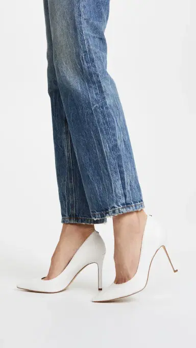Sam Edelman Hazel Pumps Bright White 8 | Thumbnail 3 Sam Edelman Hazel Pumps Bright White 8 | Thumbnail 3