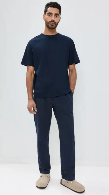Wax London Dean Tee Navy M | Thumbnail 5 Wax London Dean Tee Navy M | Thumbnail 5
