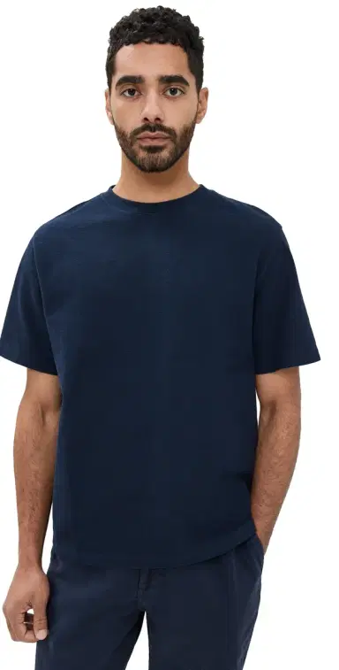 Wax London Dean Tee Navy M | Thumbnail 1 Wax London Dean Tee Navy M | Thumbnail 1