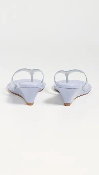 Schutz Roslyn Jelly Wedges Lavender Sky Translucido | Thumbnail 4 Schutz Roslyn Jelly Wedges Lavender Sky Translucido | Thumbnail 4