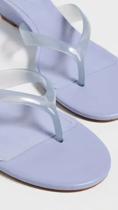 Schutz Roslyn Jelly Wedges Lavender Sky Translucido | Thumbnail 6 Schutz Roslyn Jelly Wedges Lavender Sky Translucido | Thumbnail 6