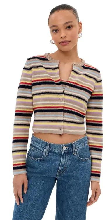 LE BOP Mara Cropped Cardigan | Thumbnail 1 LE BOP Mara Cropped Cardigan | Thumbnail 1