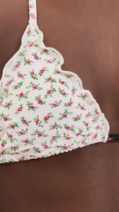 PQ Swim ettuce Edge Triangle Bikini Top Rosebud | Thumbnail 6 PQ Swim ettuce Edge Triangle Bikini Top Rosebud | Thumbnail 6