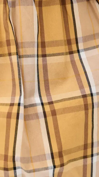 Sea Copeland Plaid Bubble Shorts Yellow | Thumbnail 6 Sea Copeland Plaid Bubble Shorts Yellow | Thumbnail 6