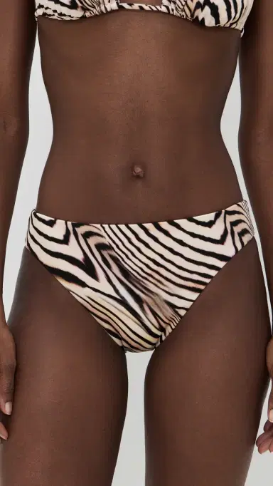 Vitamin A California High Leg Bikini Bottoms hell Stripe | Thumbnail 2 Vitamin A California High Leg Bikini Bottoms hell Stripe | Thumbnail 2