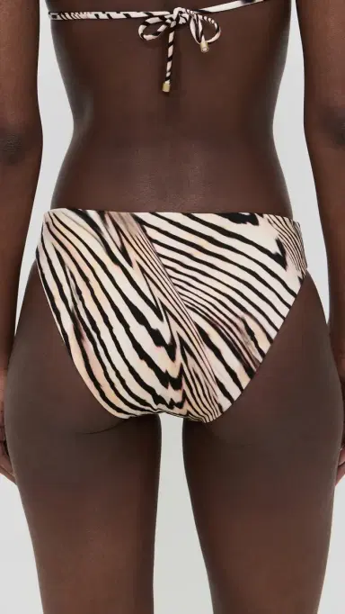 Vitamin A California High Leg Bikini Bottoms hell Stripe | Thumbnail 3 Vitamin A California High Leg Bikini Bottoms hell Stripe | Thumbnail 3