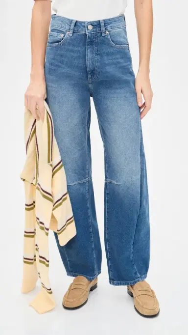DL1961 Miro Barrel High Rise Jeans Opal Harbor 23 | Thumbnail 2 DL1961 Miro Barrel High Rise Jeans Opal Harbor 23 | Thumbnail 2