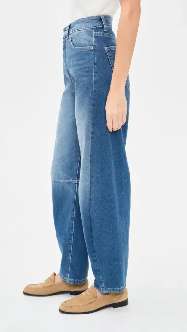 DL1961 Miro Barrel High Rise Jeans Opal Harbor 23 | Thumbnail 4 DL1961 Miro Barrel High Rise Jeans Opal Harbor 23 | Thumbnail 4