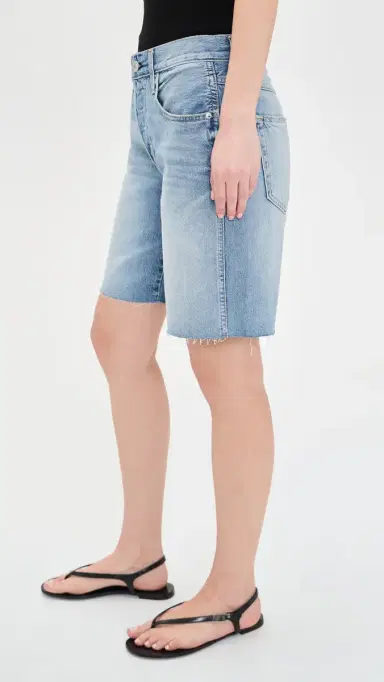AMO Steph Denim Shorts Breeze | Thumbnail 4 AMO Steph Denim Shorts Breeze | Thumbnail 4