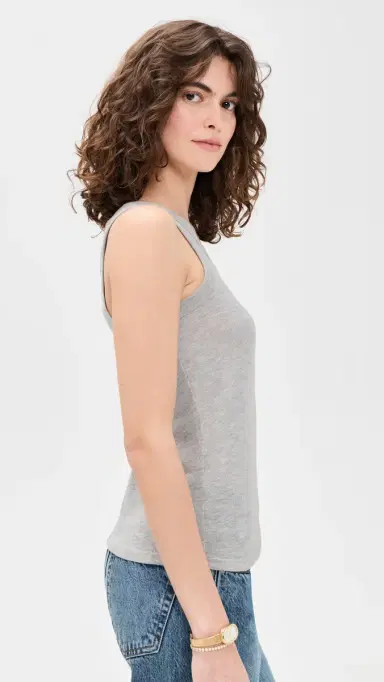 Z Supply Select Airy Tank Classic Heather Grey | Thumbnail 4 Z Supply Select Airy Tank Classic Heather Grey | Thumbnail 4