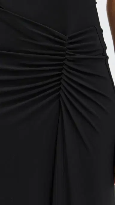 Simkhai Acacia Midi Dress Black | Thumbnail 6 Simkhai Acacia Midi Dress Black | Thumbnail 6