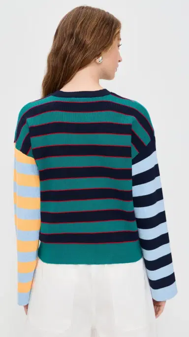 English Factory Striped Knit Top ulti | Thumbnail 3 English Factory Striped Knit Top ulti | Thumbnail 3