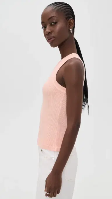 Citizens of Humanity Isabel Tank Top Melon Crème | Thumbnail 4 Citizens of Humanity Isabel Tank Top Melon Crème | Thumbnail 4