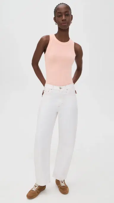 Citizens of Humanity Isabel Tank Top Melon Crème | Thumbnail 5 Citizens of Humanity Isabel Tank Top Melon Crème | Thumbnail 5