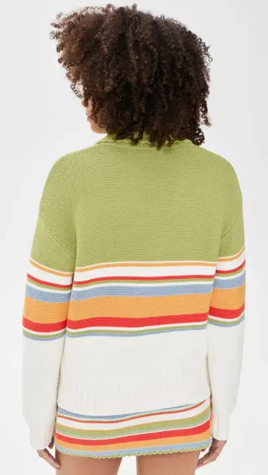 Solid & Striped The Cleo Pullover St. Barths Stripe | Thumbnail 3 Solid & Striped The Cleo Pullover St. Barths Stripe | Thumbnail 3