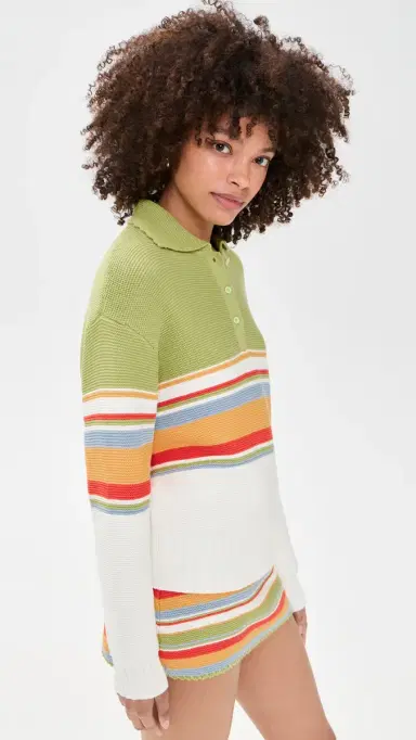 Solid & Striped The Cleo Pullover St. Barths Stripe | Thumbnail 4 Solid & Striped The Cleo Pullover St. Barths Stripe | Thumbnail 4