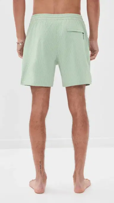 Marine Layer Lined port & wim Shorts 6 Iceberg tripe | Thumbnail 3 Marine Layer Lined port & wim Shorts 6 Iceberg tripe | Thumbnail 3