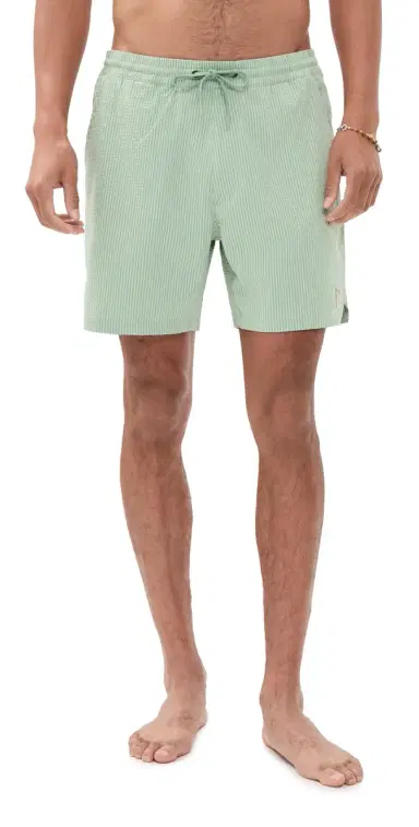 Marine Layer Lined port & wim Shorts 6 Iceberg tripe | Thumbnail 1 Marine Layer Lined port & wim Shorts 6 Iceberg tripe | Thumbnail 1