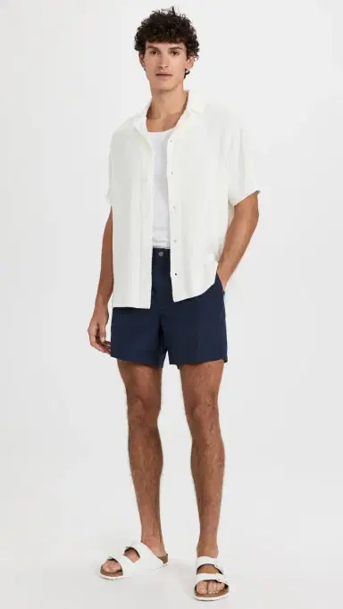 Onia Calder Shorts 6 Deep Navy | Thumbnail 5 Onia Calder Shorts 6 Deep Navy | Thumbnail 5