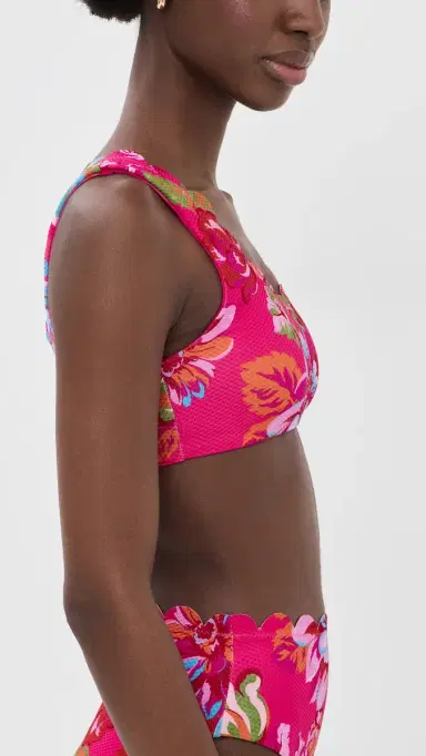 BEACH RIOT adison Bikini Top Sugar Bloom | Thumbnail 4 BEACH RIOT adison Bikini Top Sugar Bloom | Thumbnail 4