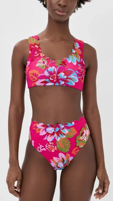 BEACH RIOT adison Bikini Top Sugar Bloom | Thumbnail 5 BEACH RIOT adison Bikini Top Sugar Bloom | Thumbnail 5